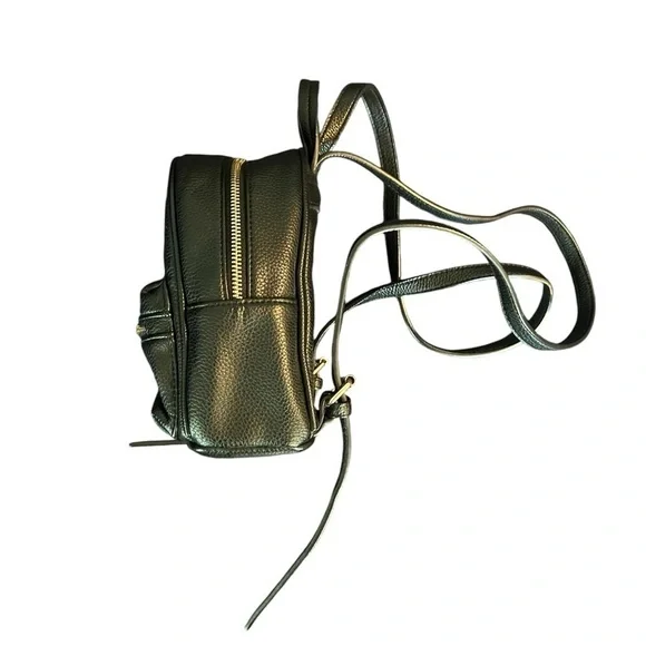 Black mini Forever 21 backpack - Picture 2 of 4